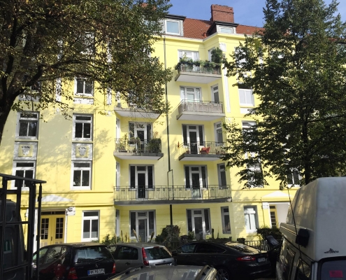 2016 10 23 Maler in Wedel und Hamburg Farbvorschlag Geibelstrasse Aussenfassade 1