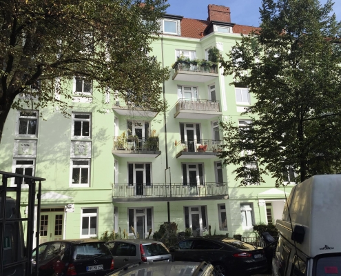 2016 10 23 Maler in Wedel und Hamburg Farbvorschlag Geibelstrasse Aussenfassade 2