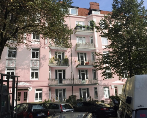 2016 10 23 Maler in Wedel und Hamburg Farbvorschlag Geibelstrasse Aussenfassade 3